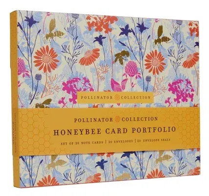 Honeybee Card Portfolio Set (Set of 20 Cards) [With Envelope]