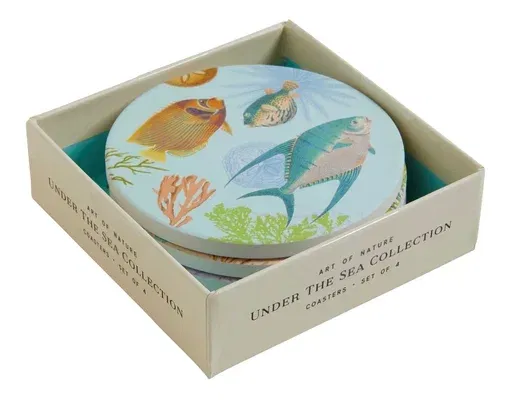 Art of Nature: Under the Sea Coaster Set (Set of 4)