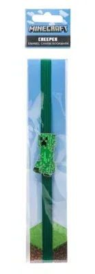 Minecraft: Creeper Enamel Charm Bookmark