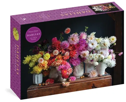 Dahlias 750-Piece Puzzle