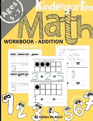 Kindergarten Math Addition Workbook Age 5-7