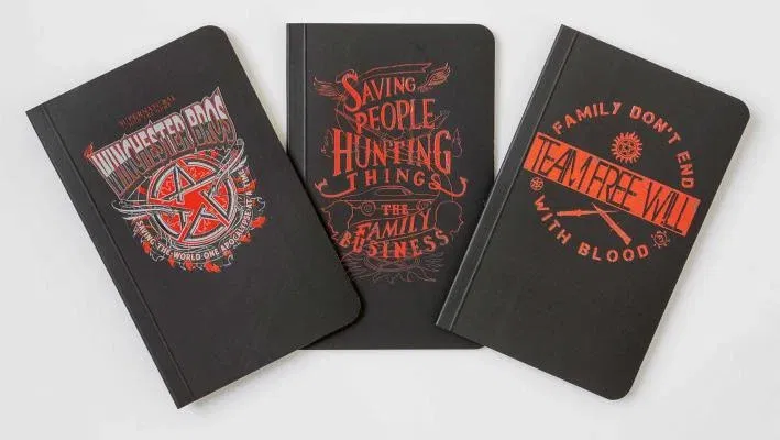 Supernatural Pocket Notebook Collection (Set of 3)