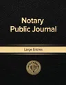 Notary Public Journal Large Entries