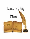 Better Health Menu