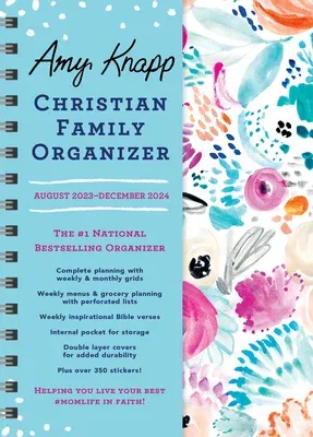 2024 Amy Knapp's Christian Family Organizer: August 2023 - December 2024