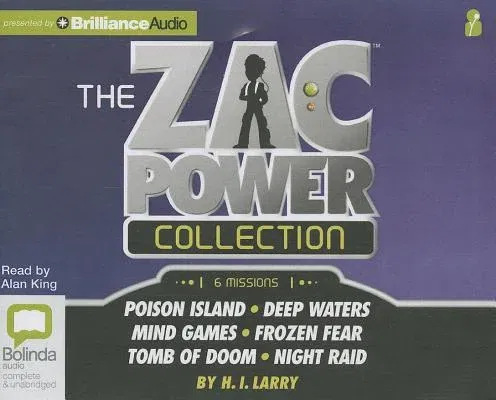 The Zac Power Collection: Poison Island/Deep Waters/Mind Games/Frozen Fear/Tomb of Doom/Night Raid