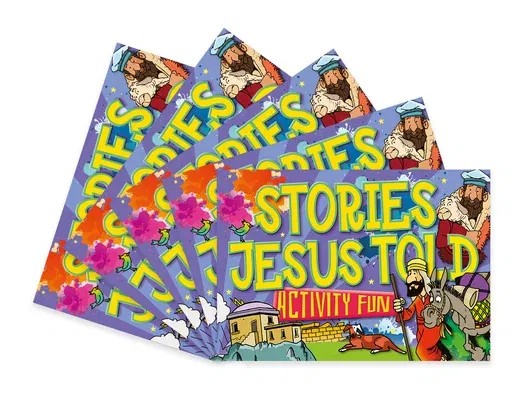 Stories Jesus Told Activity Fun: 5 Pack