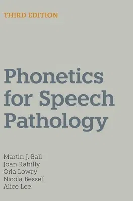 Phonetics for Speech Pathology