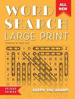 Word Search Large Print (Orange): Word Play Twists and Challenges