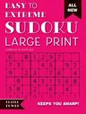 Easy to Extreme Sudoku Large Print (Pink): Keeps You Sharp