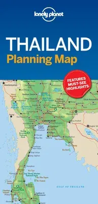 Lonely Planet Thailand Planning Map 1