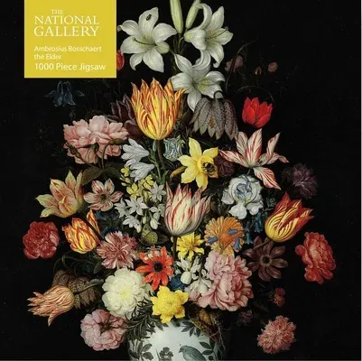 Adult Jigsaw Puzzle National Gallery Bosschaert the Elder: A Still Life of Flowers: 1000-Piece Jigsaw Puzzles (Not for Online)