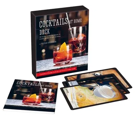 Cocktails at Home Deck: 50 Recipe Cards for Classic & Iconic Drinks to Mix at Home