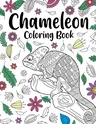 Chameleon Coloring Book: Coloring Books for Adults, Chameleon Zentangle Coloring Pages, Reptilia, Animals Paintting, Crafts & Hobbie Gifts