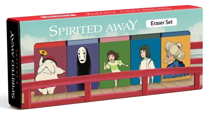 Spirited Away Eraser Set