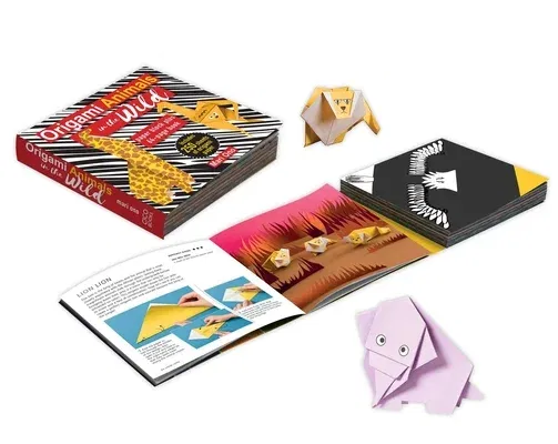 Origami Animals in the Wild: Paper Block Plus 64-Page Book