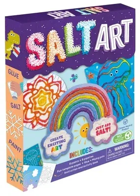 Salt Art: Arts & Crafts Kit for Kids