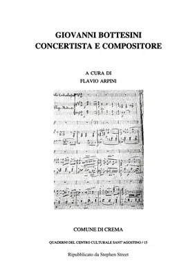 Giovanni Bottesini Concertista e Compositore