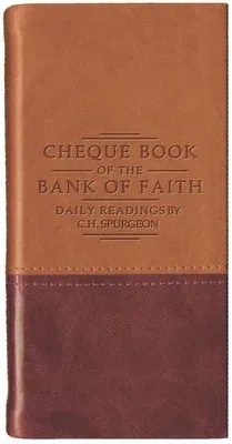 Chequebook of the Bank of Faith - Tan/Burgundy (Revised)