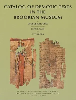 Catalog of Demotic Texts in the Brooklyn Museum