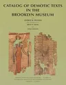 Catalog of Demotic Texts in the Brooklyn Museum