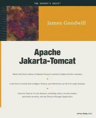 Apache Jakarta-Tomcat (Softcover Reprint of the Original 1st)