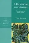 A Handbook for Writers: New & Selected Prose Poems