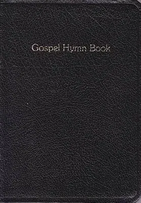 Gospel Hymn Book Blk Lth