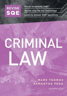 Revise SQE Criminal Law