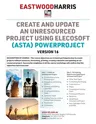 Create and Update an Unresourced Project using Elecosoft (Asta) Powerproject Version 16: 2-day training course handout and student workshops