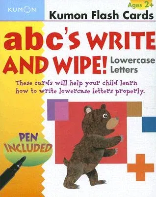 ABC's Write and Wipe!: Lowercase Letters [With Pen]