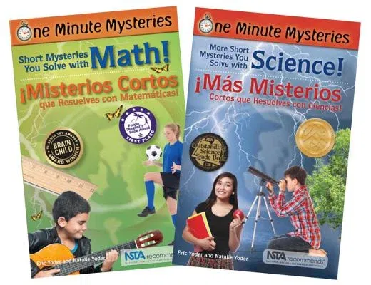 Bilingual Science and Math Mysteries Book Set / Conjunto de Libros Bilingües: Misterios de Ciencias Y Matemáticas