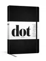 Dot Journal (Black): A Dotted, Blank Journal for List-Making, Journaling, Goal-Setting: 256 Pages with Elastic Closure and Ribbon Marker