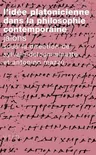 L'Idee Platonicienne Dans La Philosophie Contemporaine: Jalons