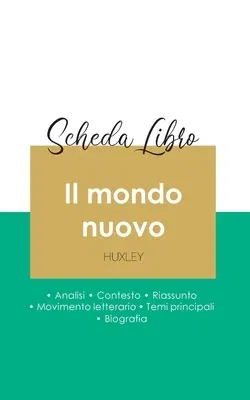 Scheda libro Il mondo nuovo di Aldous Huxley (analisi letteraria di riferimento e riassunto completo)