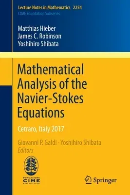 Mathematical Analysis of the Navier-Stokes Equations: Cetraro, Italy 2017 (2020)