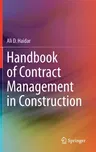 Handbook of Contract Management in Construction (2021)