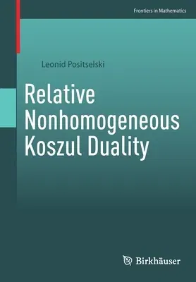 Relative Nonhomogeneous Koszul Duality (2021)