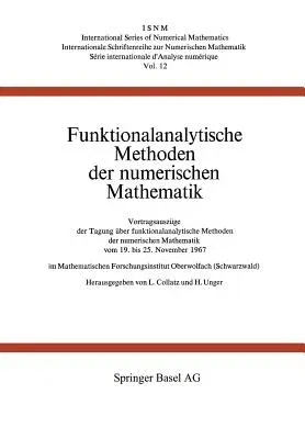 Funktionalanalytische Methoden Der Numerischen Mathematik: Vortragsauszüge Der Tagung Über Funktionalanalytische Methoden Der Numerischen Mathematik V