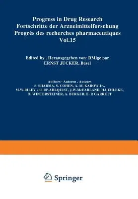 Progress in Drug Research / Fortschritte Der Arzneimittelforschung / Progrès Des Recherches Pharmaceutiques (Softcover Reprint of the Original 1st 197