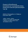 Progress in Drug Research / Fortschritte Der Arzneimittelforschung / Progrès Des Recherches Pharmaceutiques (Softcover Reprint of the Original 1st 198