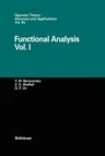 Functional Analysis: Vol. I (Softcover Reprint of the Original 1st 1996)