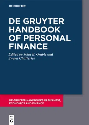 de Gruyter Handbook of Personal Finance