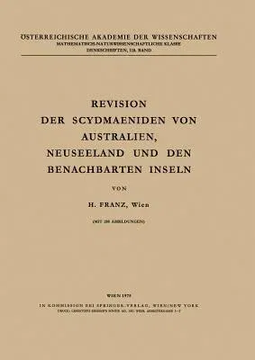 Revision Der Scydmaeniden Von Australien, Neuseeland Und Den Benachbarten Inseln (1975)