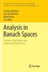 Analysis in Banach Spaces: Volume I: Martingales and Littlewood-Paley Theory (Softcover Reprint of the Original 1st 2016)