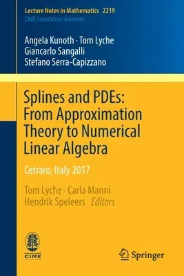 Splines and Pdes: From Approximation Theory to Numerical Linear Algebra: Cetraro, Italy 2017 (2018)