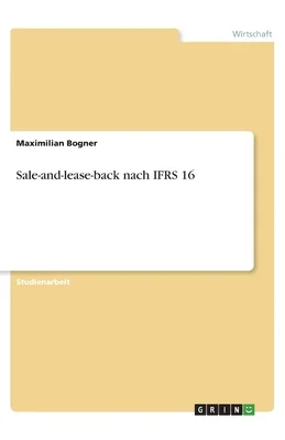 Sale-and-lease-back nach IFRS 16