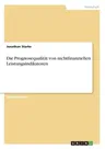 Die Prognosequalität von nichtfinanziellen Leistungsindikatoren