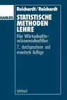 Statistische Methodenlehre Für Wirtschaftswissenschaftler (7. Aufl. 1991)