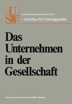 Das Unternehmen in Der Gesellschaft (1974)